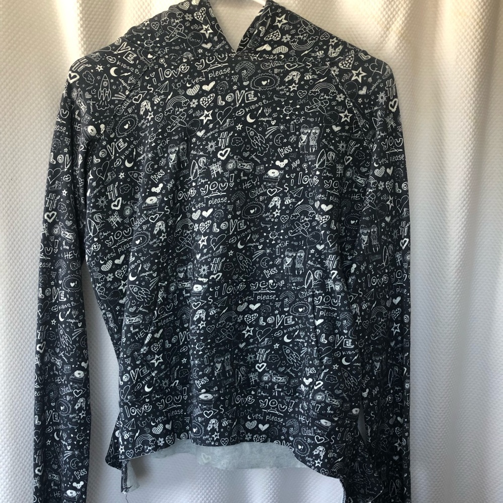Frank & Eileen Night School doodle Hoodie small